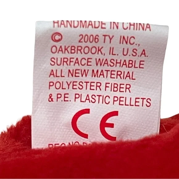 Ty Beanie Babies Aces Las Vegas Bear 2006aces Ty Beanie Baby Las Vegas - Picture 7 of 7